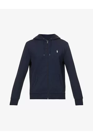 Ralph Lauren Long-sleeved Double-knit Relaxed-fit Jersey Hoody