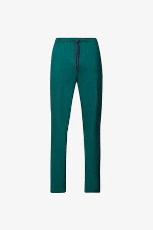 DEREK ROSE Basel Stretch-jersey Casual Trousers