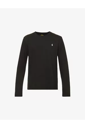 Ralph Lauren Logo-embroidered Relaxed-fit Cotton-jersey T-shirt