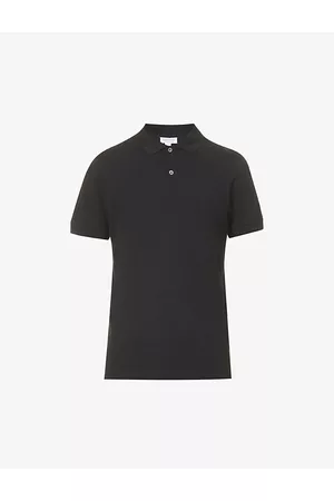 Sunspel Short-sleeved Cotton- Piqué Polo Shirt