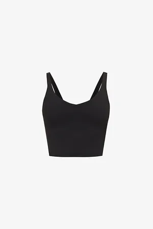 Lululemon Align Cropped Stretch-knit Top