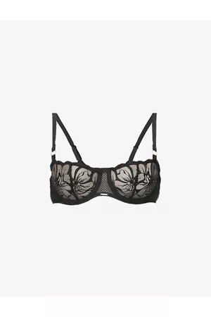 Chantelle Fleurs Embroidered Balconette Bra
