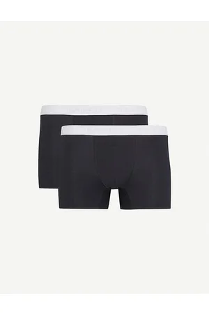 Hanro Pack of Two Cotton Essentials Stretch-cotton Trunks