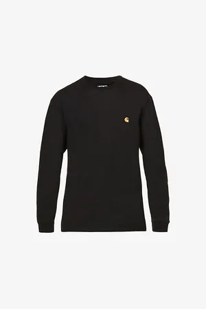 Carhartt Chase Logo-embroidered Cotton-jersey T-shirt