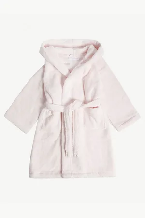 The Little White Company Bear Ears Hydrocotton Dressing Gown 2-5 Years