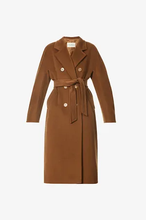Max Mara Madame Double-breasted Wool and Cashmere-blend Coat