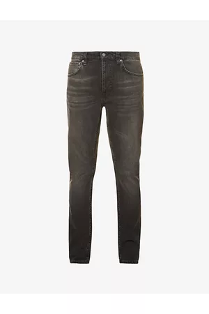 Nudie Jeans Lean Dean Slim-fit Mid-rise Stretch-denim Tapered Jeans