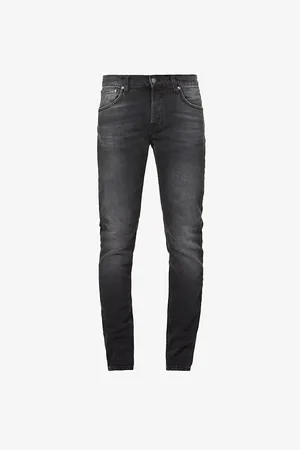Nudie Jeans Grim Tim Mid-rise Stretch-denim Jeans