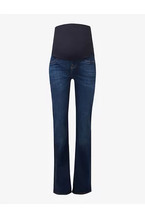 7 for all Mankind Maternity Bootcut High-rise Stretch-denim Jeans