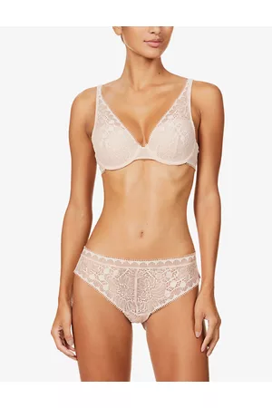 Chantelle Day To Night Lace Plunge Spacer Bra