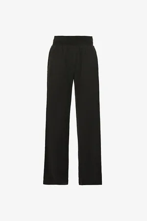 Bella Dahl Straight-leg High-rise Woven Trousers
