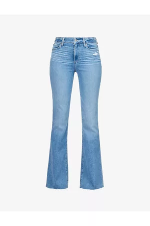 Paige Laurel Canyon Bootcut High-rise Stretch-denim Jeans