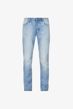 NEUW Lou Tapered Mid-rise Stretch-cotton Denim Jeans