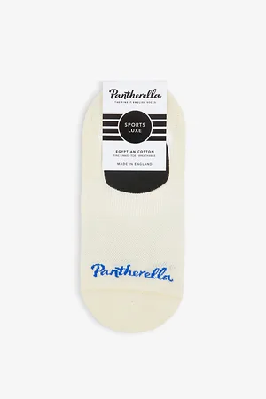 Pantherella Logo Cotton-blend Invisible Socks