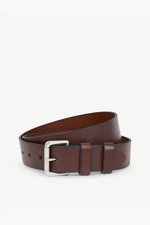 Ralph Lauren Saddle Leather Dress Belt