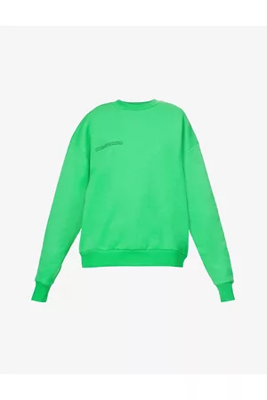 The Pangaia 365 Signature Recycled and Organic Cotton-blend Sweatshirt