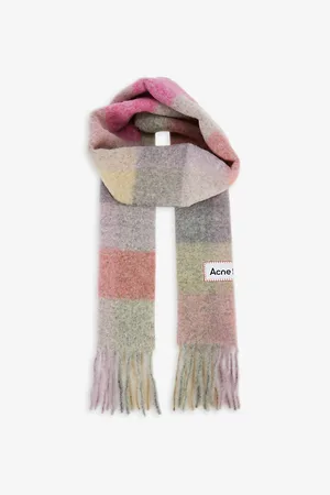 Acne Studios Vally Checked Wool-blend Scarf