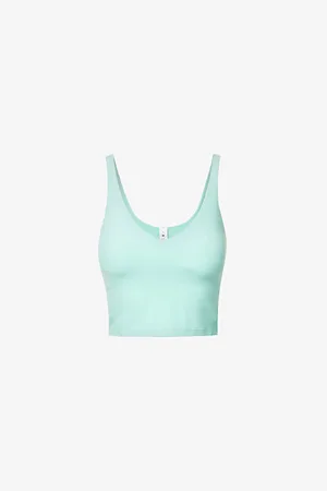 Lululemon Align Cropped Stretch-woven Top