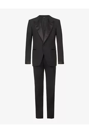 Tom Ford Shelton-fit Single-breasted Wool-blend Evening Suit