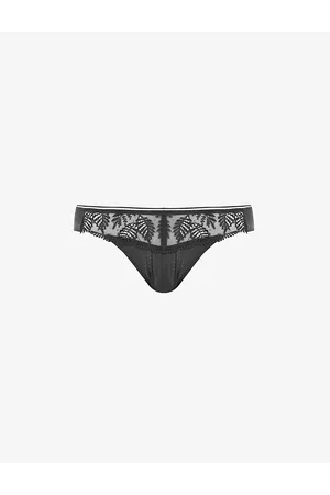 Simone Pérèle Bloom Tanga Mid-rise Stretch-woven Thong