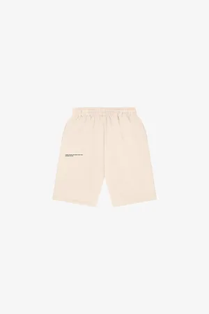 The Pangaia Text-print Mid-rise Organic-cotton Shorts 3-12 Years