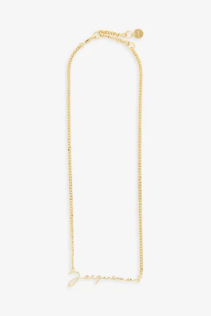 Jacquemus Le Necklace Signature Brass