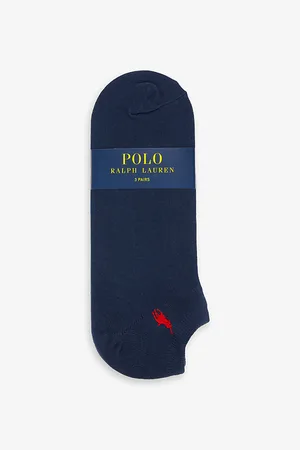 Ralph Lauren Logo-embroidered Pack of Three Cotton-blend Socks