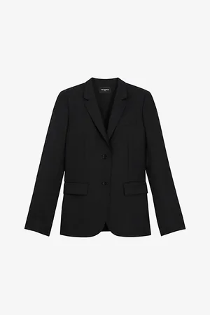 The Kooples Single-breasted Wool Blazer