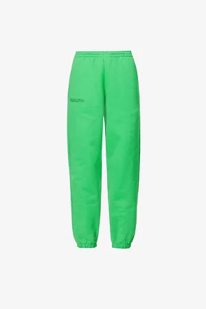 The Pangaia 365 Signature High-rise Recycled and Organic Cotton-blend Jogging Bottoms