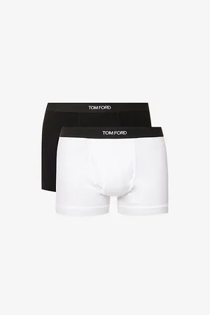 Tom Ford Classic Stretch-cotton Boxers Pack of Two