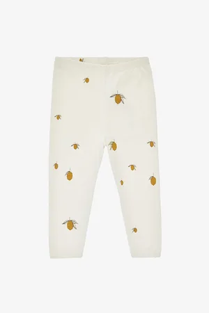 Konges Sløjd Cherry-print Elasticated Organic-cotton Leggings 0-3 Months
