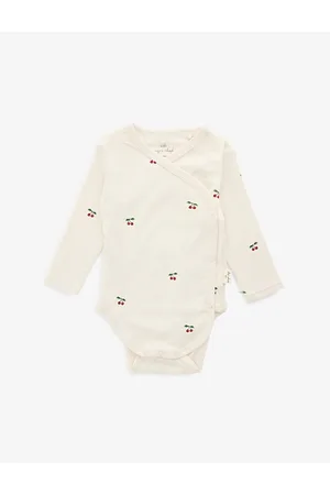 Konges Sløjd Print Organic-cotton Bodysuit 0-6 Months