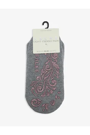 Falke Cuddle Pads Cotton and Wool-blend Socks
