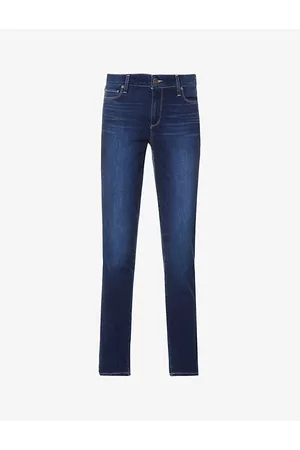 Paige Brigitte Skinny Cropped High-rise Jeans