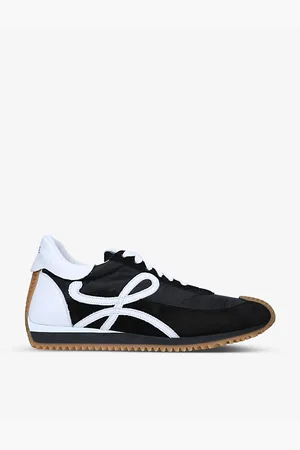 Loewe Flow Runner Monogram Leather and Shell Trainers