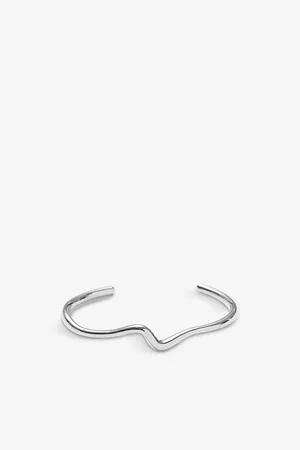 Missoma Molten Wave Sterling -plated Brass Cuff Bracelet