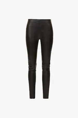 Joseph High-rise Slim-fit Leather Leggings