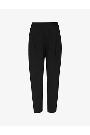 AllSaints Aleida Tri Tapered Mid-rise Stretch-woven Trousers
