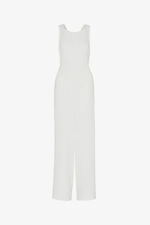 Whistles Thelma Wide-leg Woven Wedding Jumpsuit