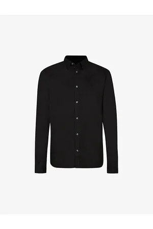 AllSaints Hawthorne Slim-fit Stretch-cotton Shirt