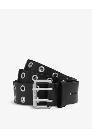 AllSaints Sturge Stud-embellished Leather Belt