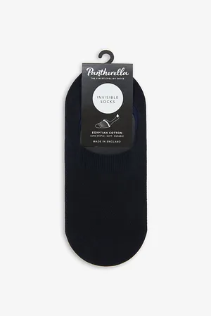 Pantherella Logo Cotton-blend Invisible Socks
