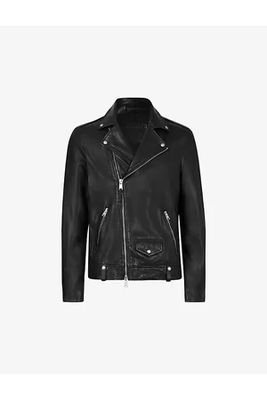 AllSaints Milo Leather Biker Jacket