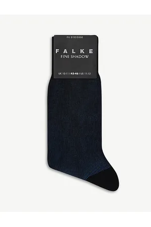 Falke Fine Shadow Cotton-blend Socks