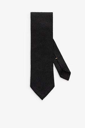 Eton Textured Woven Silk Tie