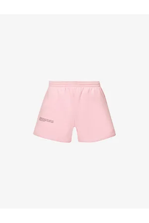 The Pangaia 365 Signature High-rise Organic-cotton Sweat Shorts