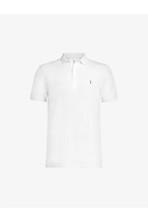 AllSaints Reform Ss Cotton-piqué Polo Shirt
