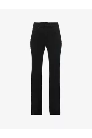 GOOD AMERICAN Good Legs Flared Mid-rise Stretch-denim Jeans