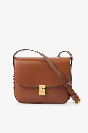 Soeur Belissima Branded-buckle Mini Leather Cross-body Bag