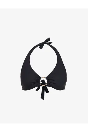 Melissa Odabash Brussels Ring-embellished Halter-neck Bikini Top